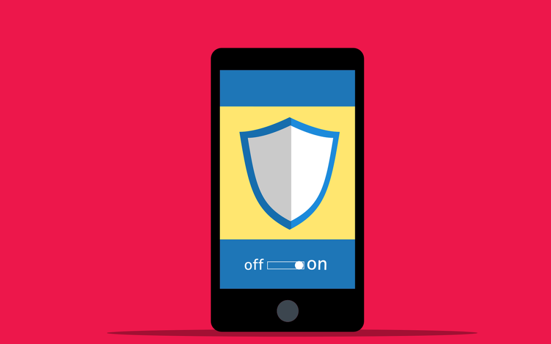 Free cyber security phone login vector